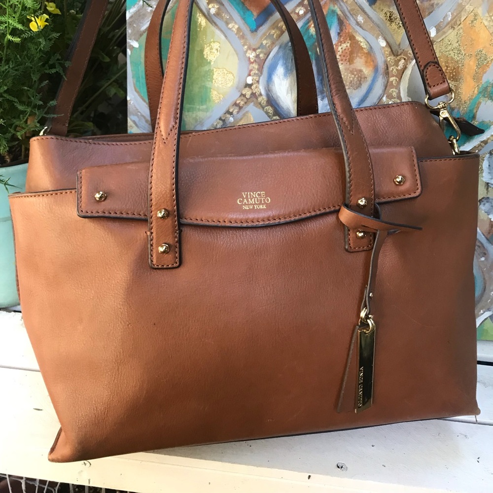 Vince Camuto Brown Leather Bag